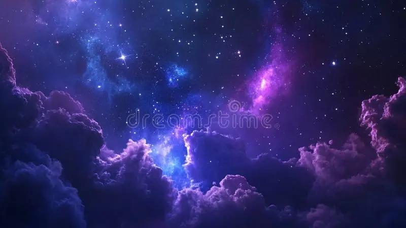 澳门新葡京紫色星云梦幻景象